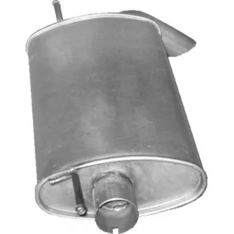 Silencieux arrière POLMO