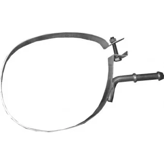 Anneau de fixation, silencieux POLMO 50.61