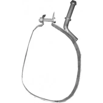 Anneau de fixation, silencieux POLMO 50.68
