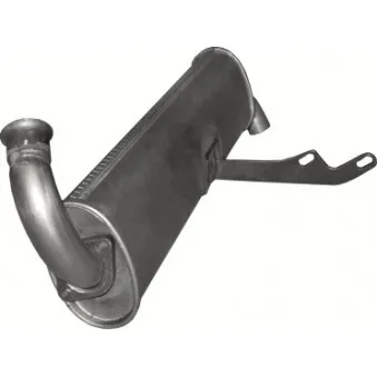 Silencieux arrière POLMO