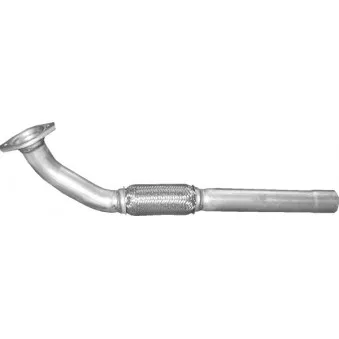 Tuyau d'échappement POLMO 70.082