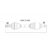 Arbre de transmission avant TEKNÖR NPW-CT-008 - Visuel 2
