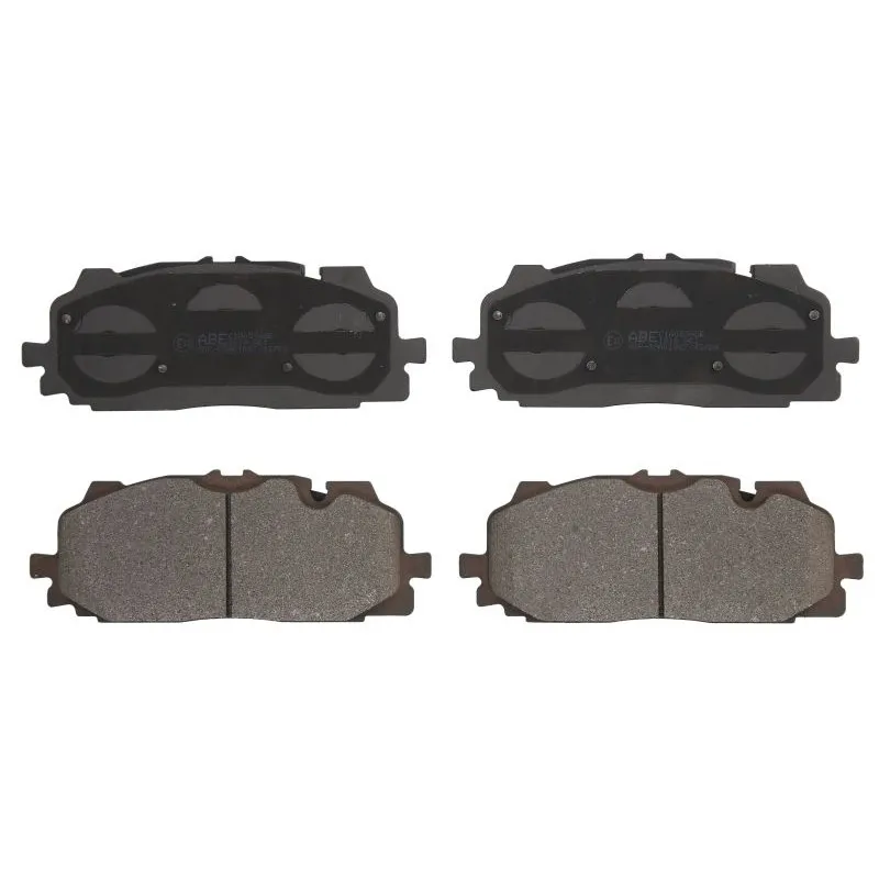 Jeu de 4 plaquettes de frein avant ABE C1A059ABE