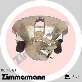 Étrier de frein avant gauche ZIMMERMANN 100.1.10121