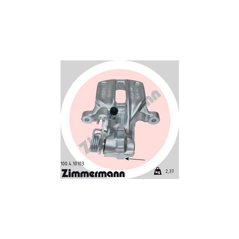 Étrier de frein arrière droit ZIMMERMANN 100.4.10103