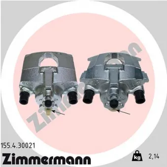 Étrier de frein arrière droit ZIMMERMANN 155.4.30021