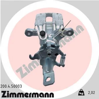 Étrier de frein arrière droit ZIMMERMANN 200.4.50003