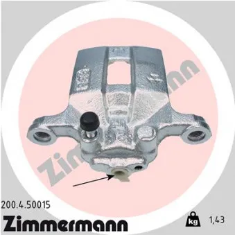 Étrier de frein arrière droit ZIMMERMANN 200.4.50015