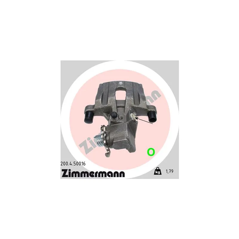 Étrier de frein arrière droit ZIMMERMANN 200.4.50016