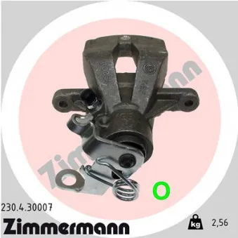 Étrier de frein arrière droit ZIMMERMANN 230.4.30007