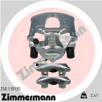 Étrier de frein avant gauche ZIMMERMANN 250.1.10135