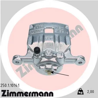 Étrier de frein avant gauche ZIMMERMANN