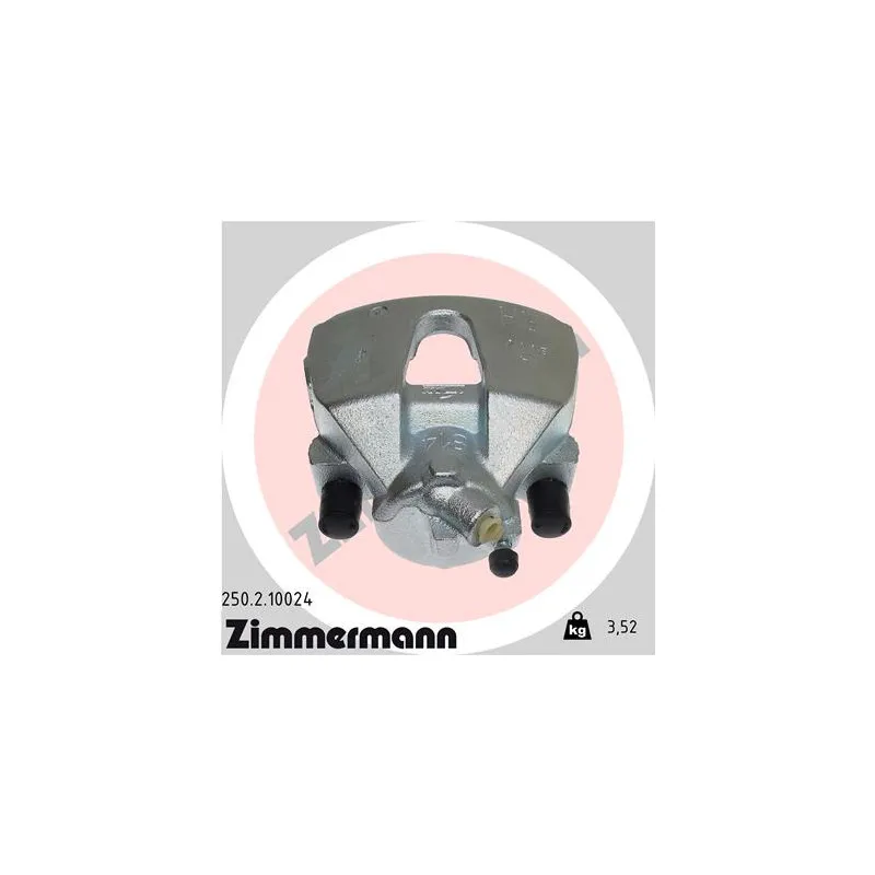 Étrier de frein avant droit ZIMMERMANN 250.2.10024