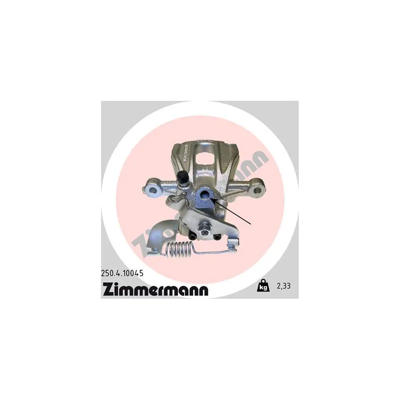 Étrier de frein arrière droit ZIMMERMANN 250.4.10045