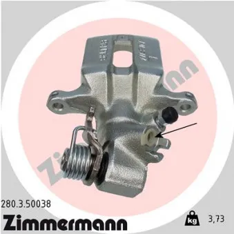 Étrier de frein arrière gauche ZIMMERMANN 280.3.50038