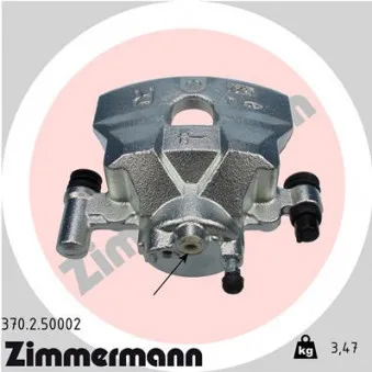 Étrier de frein avant droit ZIMMERMANN 370.2.50002