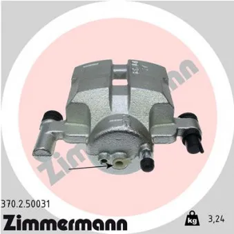 Étrier de frein avant droit ZIMMERMANN 370.2.50031