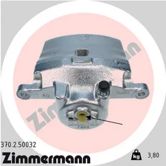 Étrier de frein avant droit ZIMMERMANN 370.2.50032
