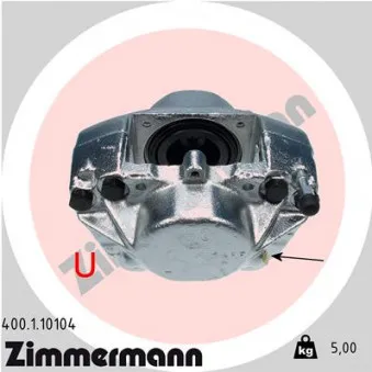 Étrier de frein avant gauche ZIMMERMANN