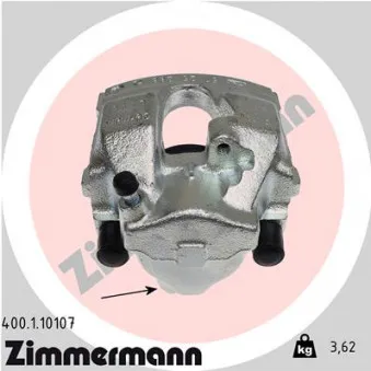 Étrier de frein avant gauche ZIMMERMANN 400.1.10107