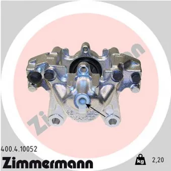 Étrier de frein arrière droit ZIMMERMANN 400.4.10052