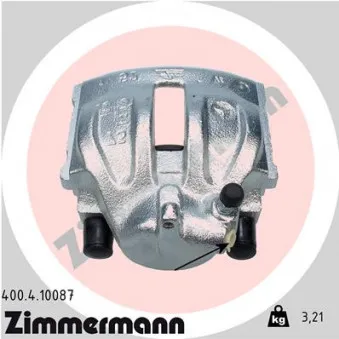 Étrier de frein arrière droit ZIMMERMANN 400.4.10087