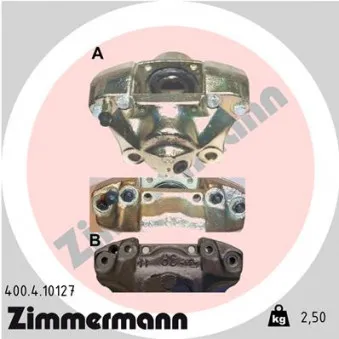 Étrier de frein arrière droit ZIMMERMANN