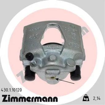Étrier de frein avant gauche ZIMMERMANN 430.1.10120