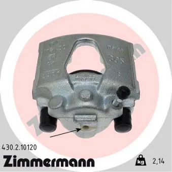 Étrier de frein avant droit ZIMMERMANN 430.2.10120