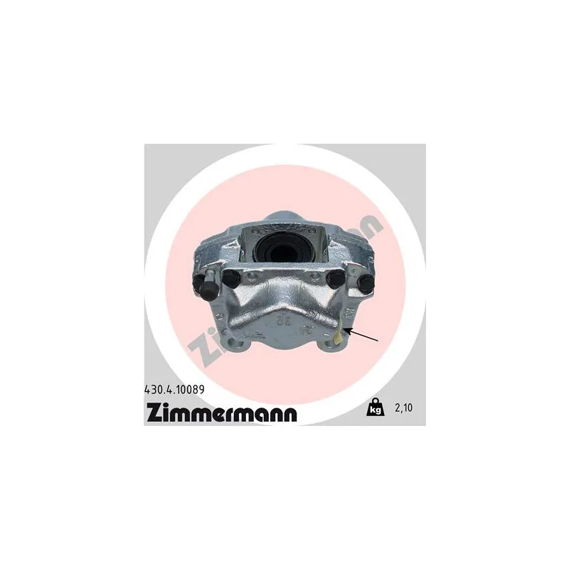 Étrier de frein arrière droit ZIMMERMANN 430.4.10089