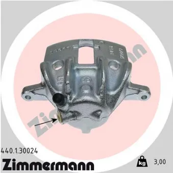 Étrier de frein avant gauche ZIMMERMANN 440.1.30024