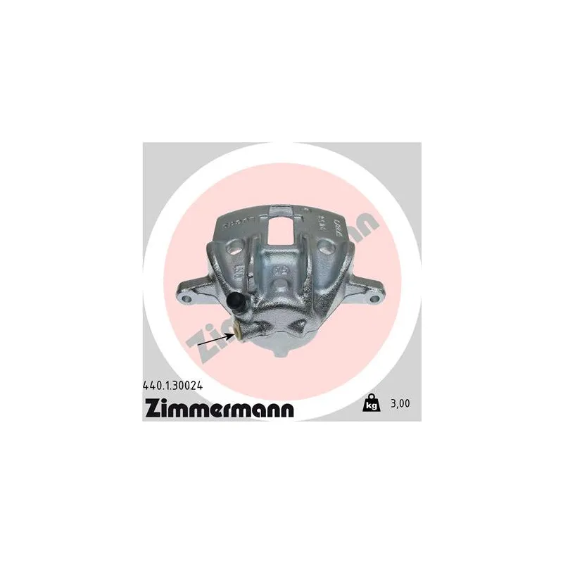Étrier de frein avant gauche ZIMMERMANN 440.1.30024