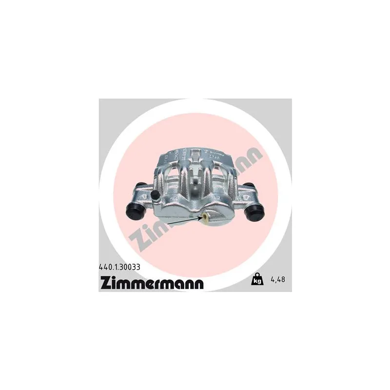 Étrier de frein avant gauche ZIMMERMANN 440.1.30033