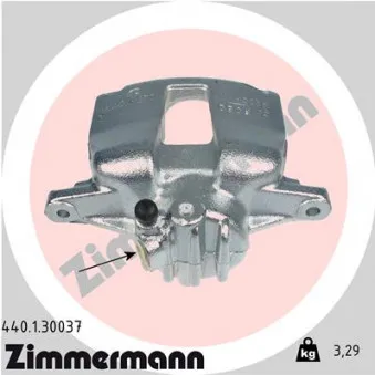 Étrier de frein avant gauche ZIMMERMANN 440.1.30037