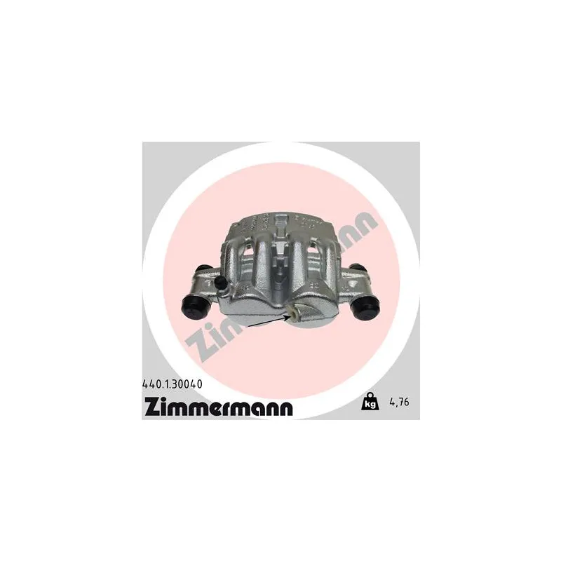 Étrier de frein avant gauche ZIMMERMANN 440.1.30040