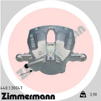 Étrier de frein avant gauche ZIMMERMANN 440.1.30047