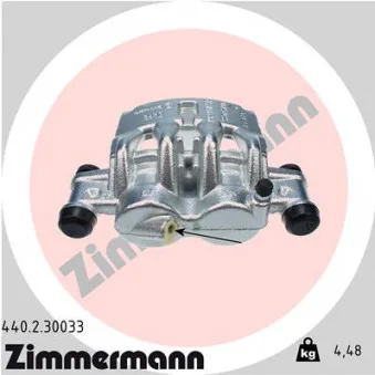 Étrier de frein avant droit ZIMMERMANN 440.2.30033