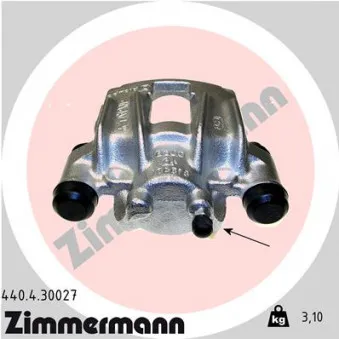 Étrier de frein arrière droit ZIMMERMANN 440.4.30027