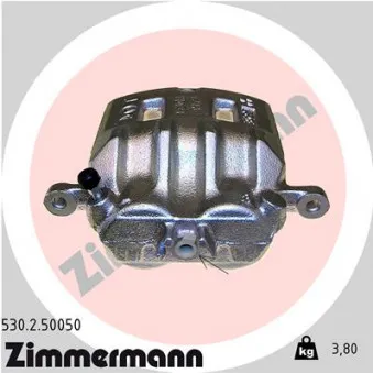 Étrier de frein avant droit ZIMMERMANN 530.2.50050