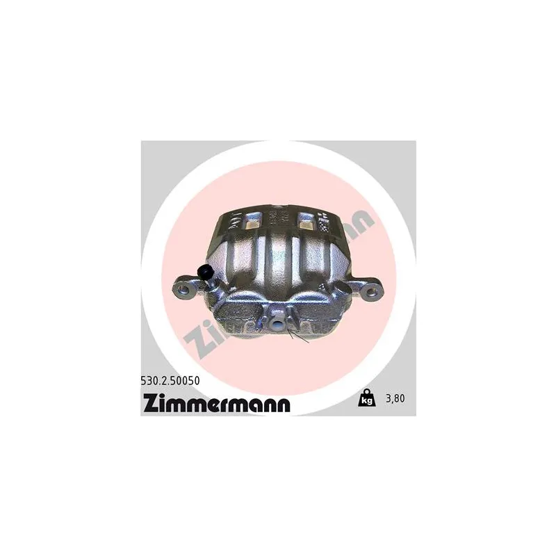 Étrier de frein avant droit ZIMMERMANN 530.2.50050