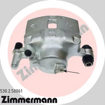 Étrier de frein avant droit ZIMMERMANN 530.2.50061