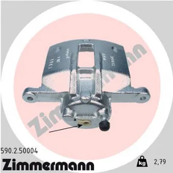 Étrier de frein avant droit ZIMMERMANN 590.2.50004