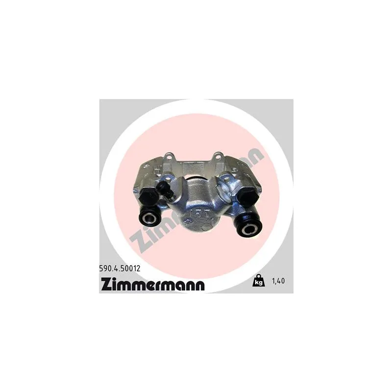 Étrier de frein arrière droit ZIMMERMANN 590.4.50012