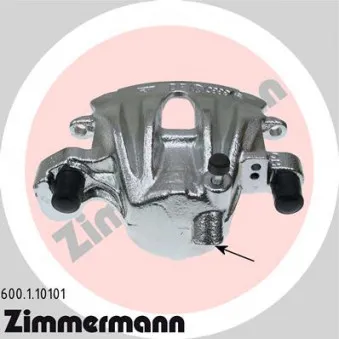 Étrier de frein avant gauche ZIMMERMANN 600.1.10101