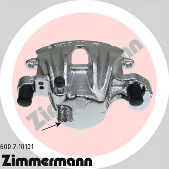 Étrier de frein avant droit ZIMMERMANN 600.2.10101