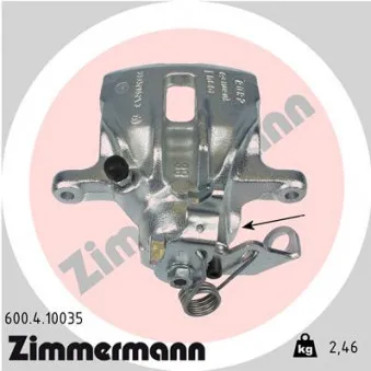 Étrier de frein arrière droit ZIMMERMANN 600.4.10035