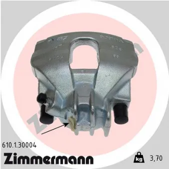 Étrier de frein avant gauche ZIMMERMANN 610.1.30004