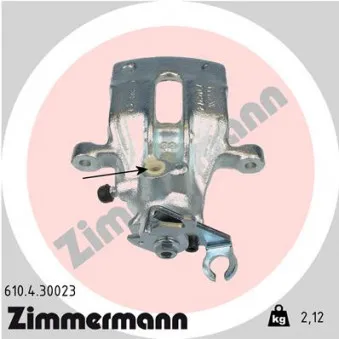 Étrier de frein arrière droit ZIMMERMANN 610.4.30023
