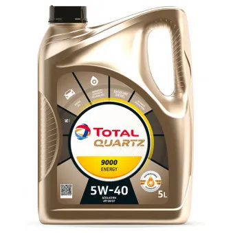 Huile moteur 5W-40 QUARTZ 9000 ENERGY - 5L TOTAL 216272