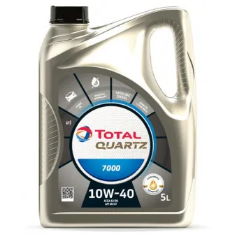 Huile moteur 10W-40 QUARTZ 7000 ESSENCE - 5L TOTAL